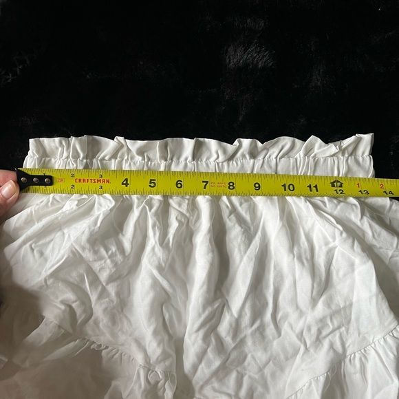 White Ruffled Skirt - Picture 3 of 3